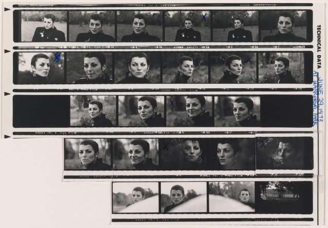 Contact Sheet (Wendy Saddington at Warringal Park), 1973