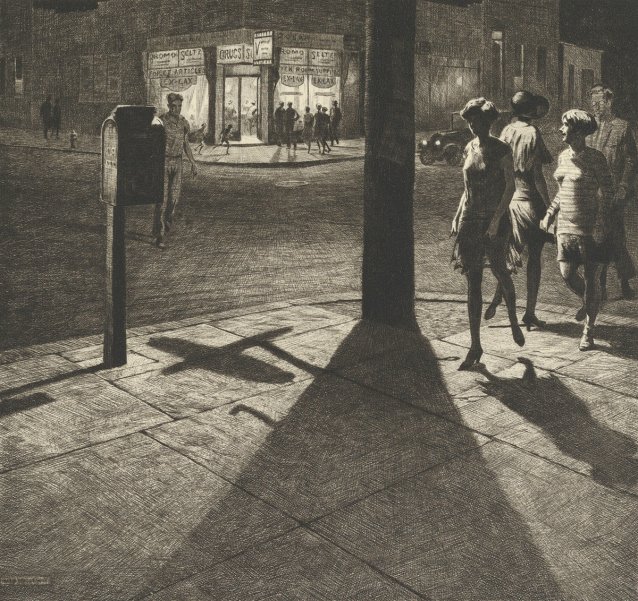 Corner Shadows, 1930