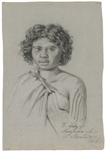 The lady of Sangraoo, chief of Shoalhaven tribe, 1834