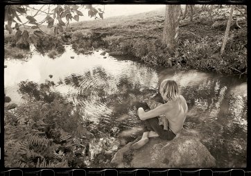 Wayne Lynch at Possum Creek, 1969 by John Witzig