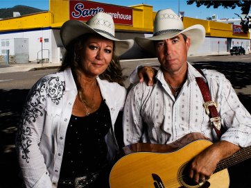 Vicki Lee and Billy Higginson, 2010 by Jim Rolon