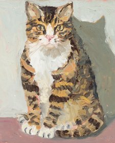 Emitt sitting, 2001 by Lucy Culliton