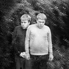 Mirror identical twins with autism, 2018 by Sarah Rhodes