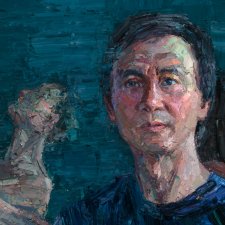 Portrait of Li Cunxin, 2017–2018 (detail) by Jun Chen