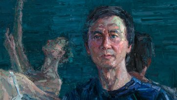 Portrait of Li Cunxin, 2017–2018 (detail) by Jun Chen