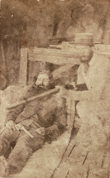 Daniel Morgan, bushranger,
shot at Pechelba station,
April 9th 1865