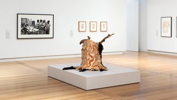Installation view of Thread: Connecting stories and community, Gallery 3, July 2026