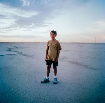 Jayden Bush on the salt pans I played on as a kid (Northern Adelaide, 2019)