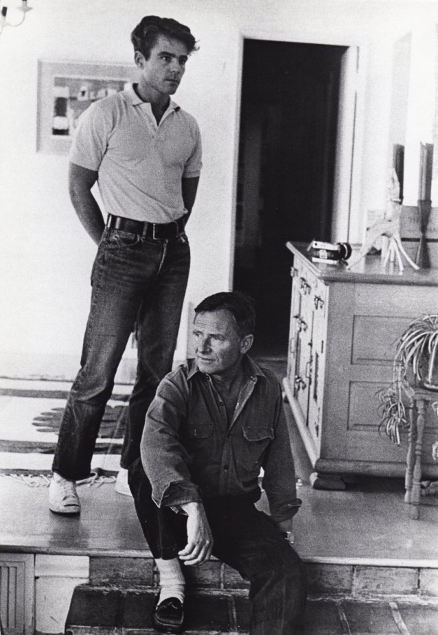 Don Bachardy and Christopher Isherwood, 1962