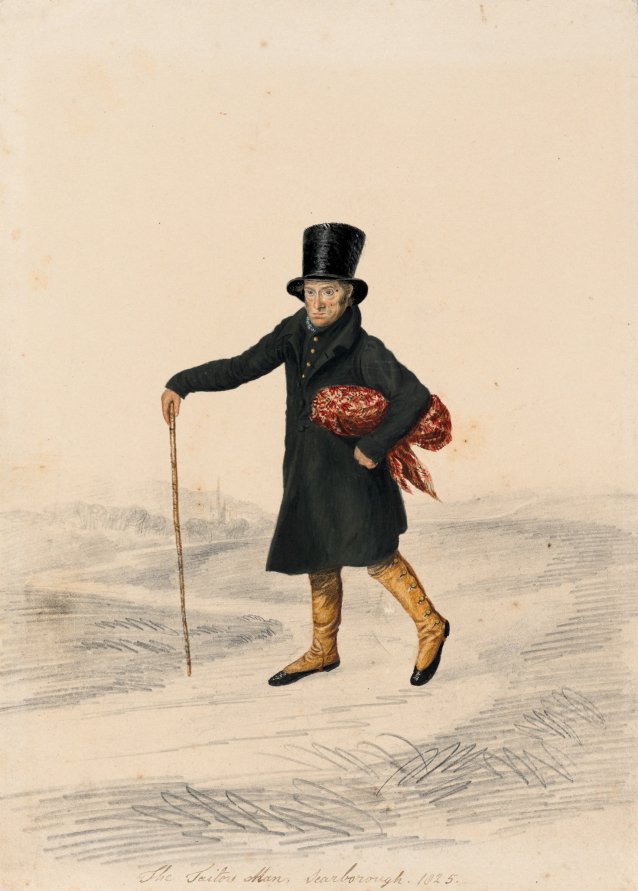 Tailor's man, Scarborough, 1825