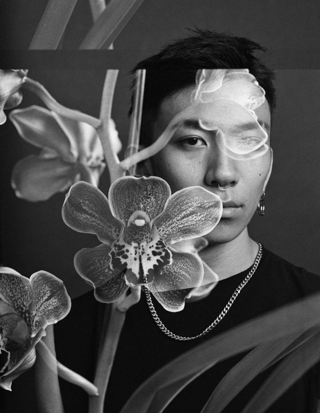Lyu with Orchid, 2017 (printed 2026)