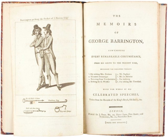The Memoirs of George Barrington
