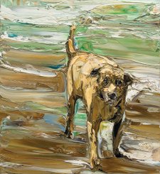 Beach life (dog), 2006 by Nicholas Harding