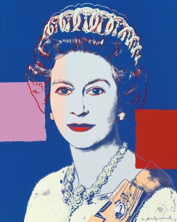 Queen Elizabeth II, 1985 (from the Reigning Queens series) by Andy Warhol