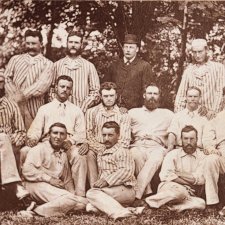 The first Australian first-class cricket team to tour England and North America