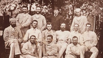 The first Australian first-class cricket team to tour England and North America