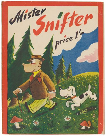 Cover page ‘Snifter’s dream’ from Mr Snifter 1946