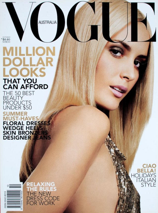 Vogue Australia 2001 October