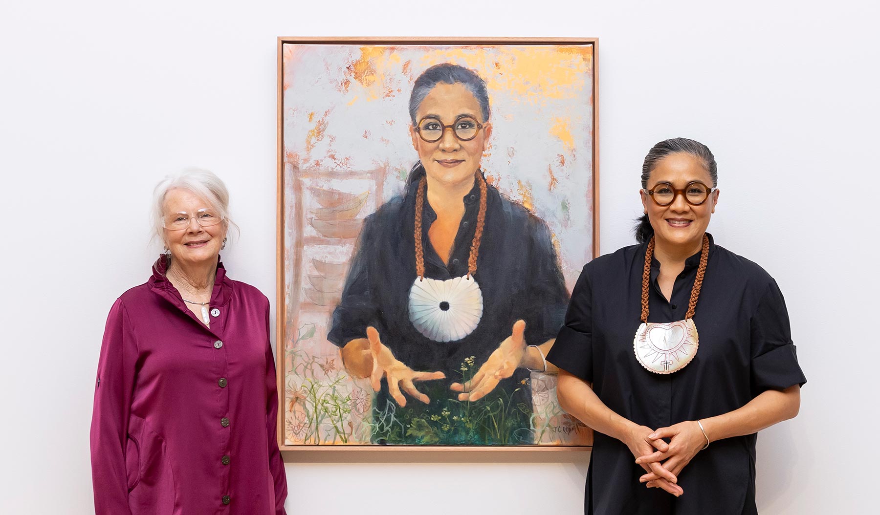 Jennifer Croom and Kylie Kwong