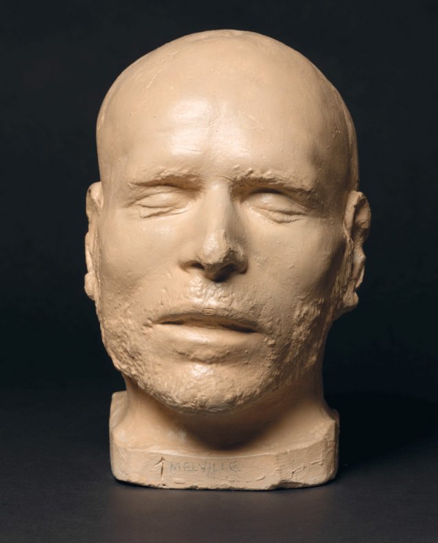 Death mask of George Melville