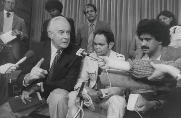 The Hon Gough Whitlam, Ossie Cruse and Michael Anderson