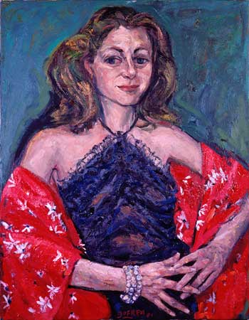 Angela Belgiorno-Zegna, 2001 by Salvatore Zofrea