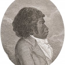 Portrait of Bennilong, a Native of New Holland