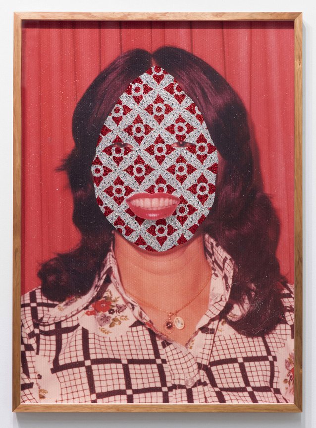 Siamese Smize (with Thai Silk Pattern), 2018
