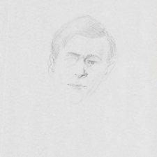 Study for portrait of Peter Elliott