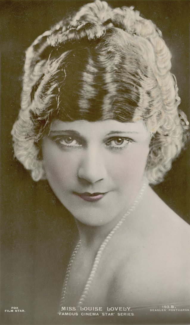 Louise Lovely publicity portrait for Fox Film ‘Partners of Fate’, c.1921 Unknown photographer