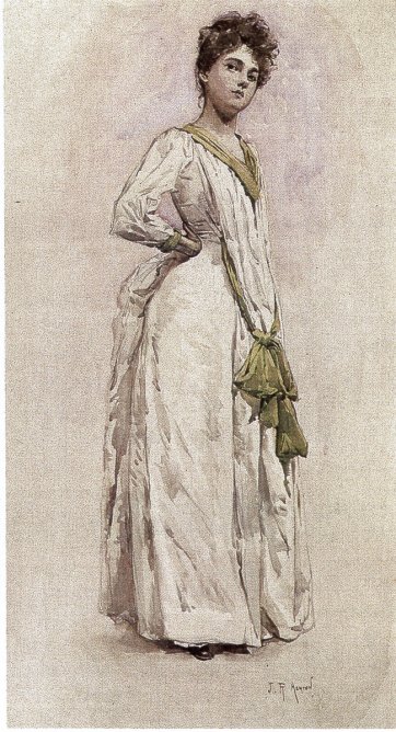 Hilda Spong, c.1890