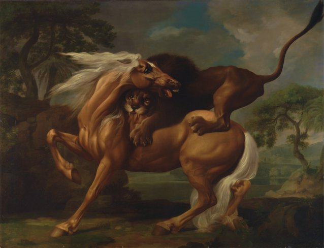 A Lion Attacking a Horse, 1762