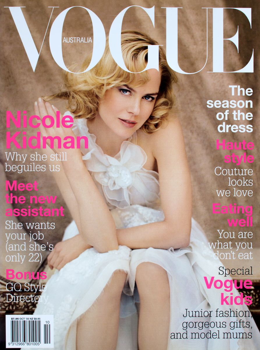 Vogue обложка с Николь Кидман