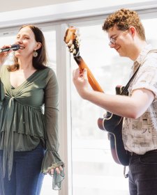 Tara Louise and Ben Lanyon