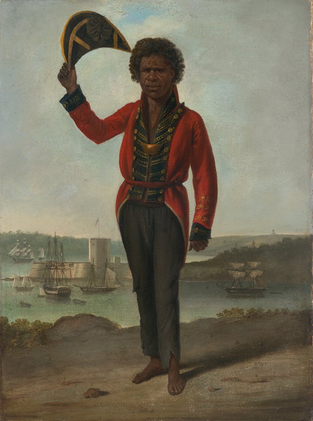 Portrait of Bungaree, a native of New South Wales c. 1826 by Augustus Earle
