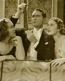 Lovers And Luggers : Publicity Shot featuring Shirley Ann Richards Lloyd Hughes And Elaine Hamill (1937)