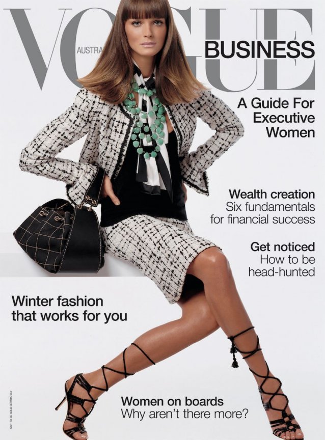Vogue Australia 2003 March Business