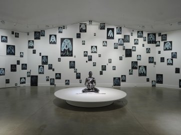 Installation views of self-nature is subtle and mysterious – nun.sex.monk. rock in Nell X Colin McCahon: Through the Wall of Birth and Death at Dowse Art Museum, New Zealand, 2024