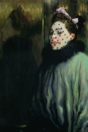 Woman in a veil, 1891 by Louis Anquetin