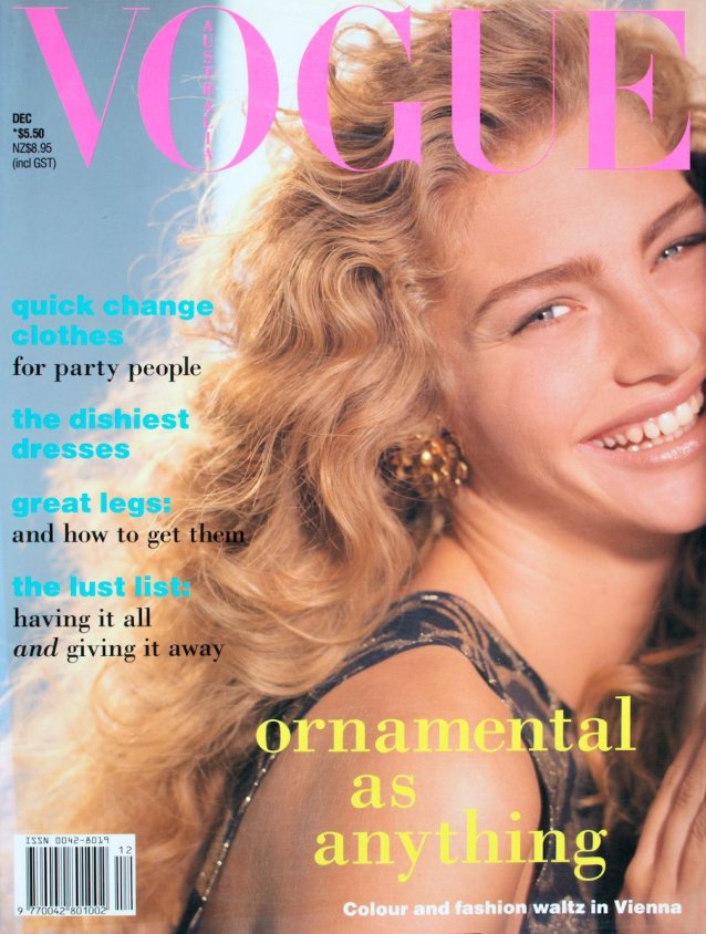 Vogue Australia 1990 December