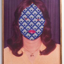 Siamese Smize (with Thai Ceramic Pattern), 2018 Nathan Beard