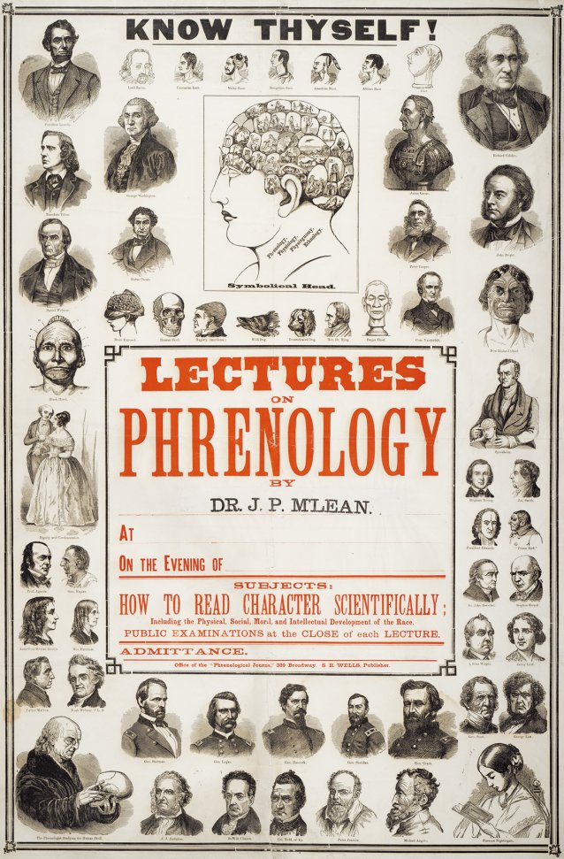 Lectures on Phrenology, c. 1860s by S R Wells and New York phrenological journal