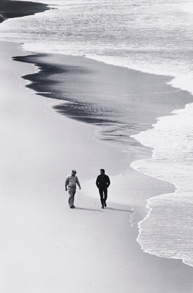 Russell Drysdale and Peter Sculthorpe, Tallow Beach, New South Wales