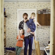 Raphael and his children, 2013 by Ferne Millen