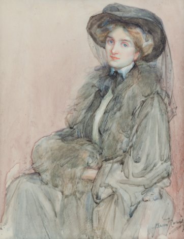 Lydia Mrs Russell of Chelsea c 1910