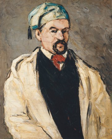 Uncle Dominique in Smock and Blue Cap, 1866 by Paul Cézanne