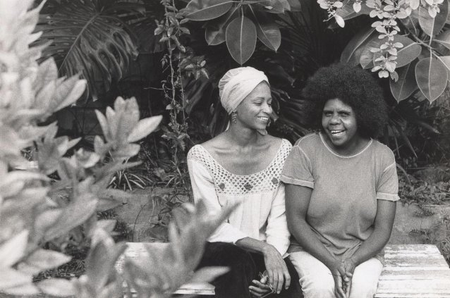 Thancoupie (Gloria Fletcher) and Carole Johnson, 1974