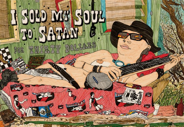 I sold myself to Satan for thirty dollars (JenJen), 2007 by TextaQueen