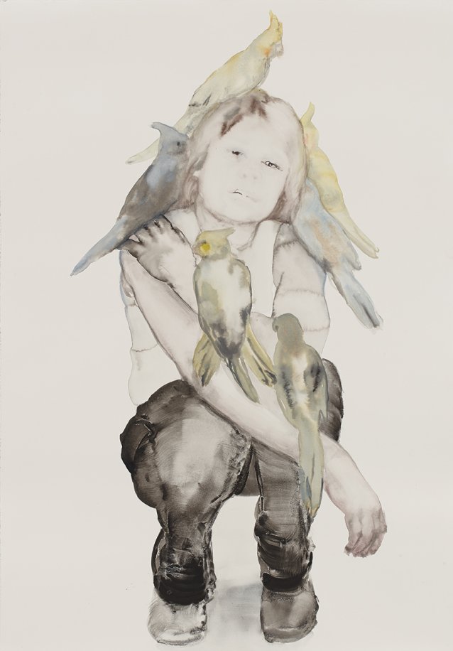 The bird lady, 2013 by Fiona McMonagle
Private Collection, VIC