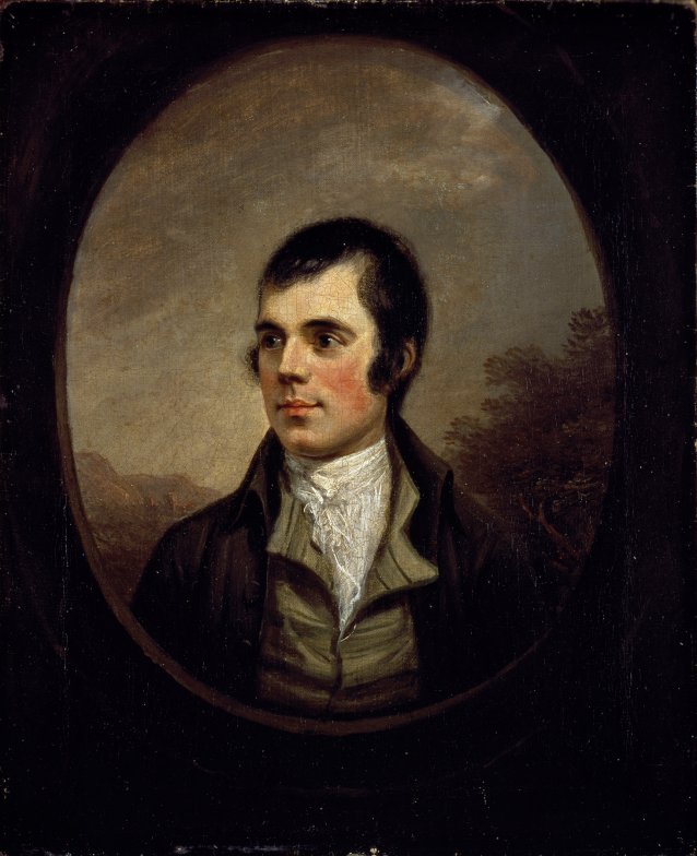 Robert Burns, poet ,1787 by Alexander Nasmyth